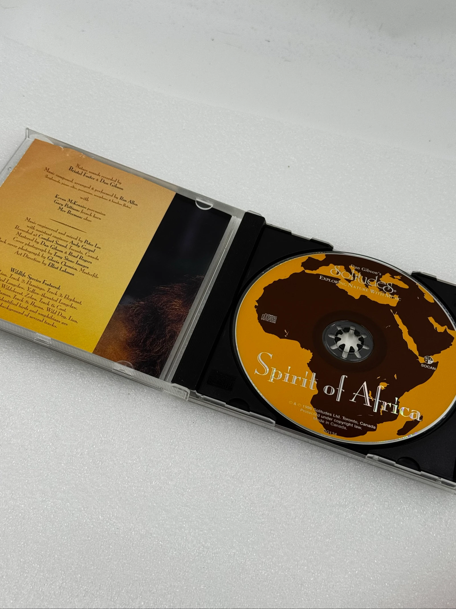 CD: Spirit of Africa - Exploring Nature With Music – photo 3